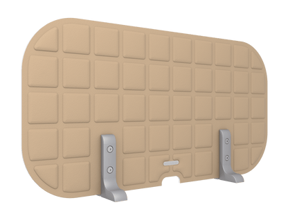 Vicoustic VicOffice Desk Lat Sound Absorbing Acoustic Divider in Beige