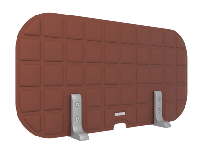 Vicoustic VicOffice Desk Lat Sound Absorbing Acoustic Divider in Brown