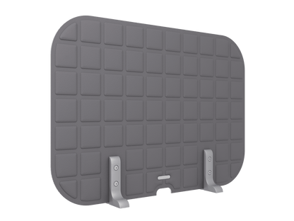Vicoustic VicOffice Desk Lat Sound Absorbing Acoustic Divider in Grey