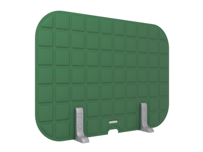 Vicoustic VicOffice Desk Lat Sound Absorbing Acoustic Divider in Musk Green