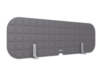 Vicoustic VicOffice Desk Top Sound Absorbing Acoustic Divider in Grey