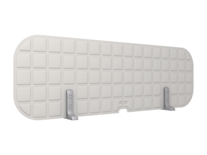 Vicoustic VicOffice Desk Top Sound Absorbing Acoustic Divider in Light Grey