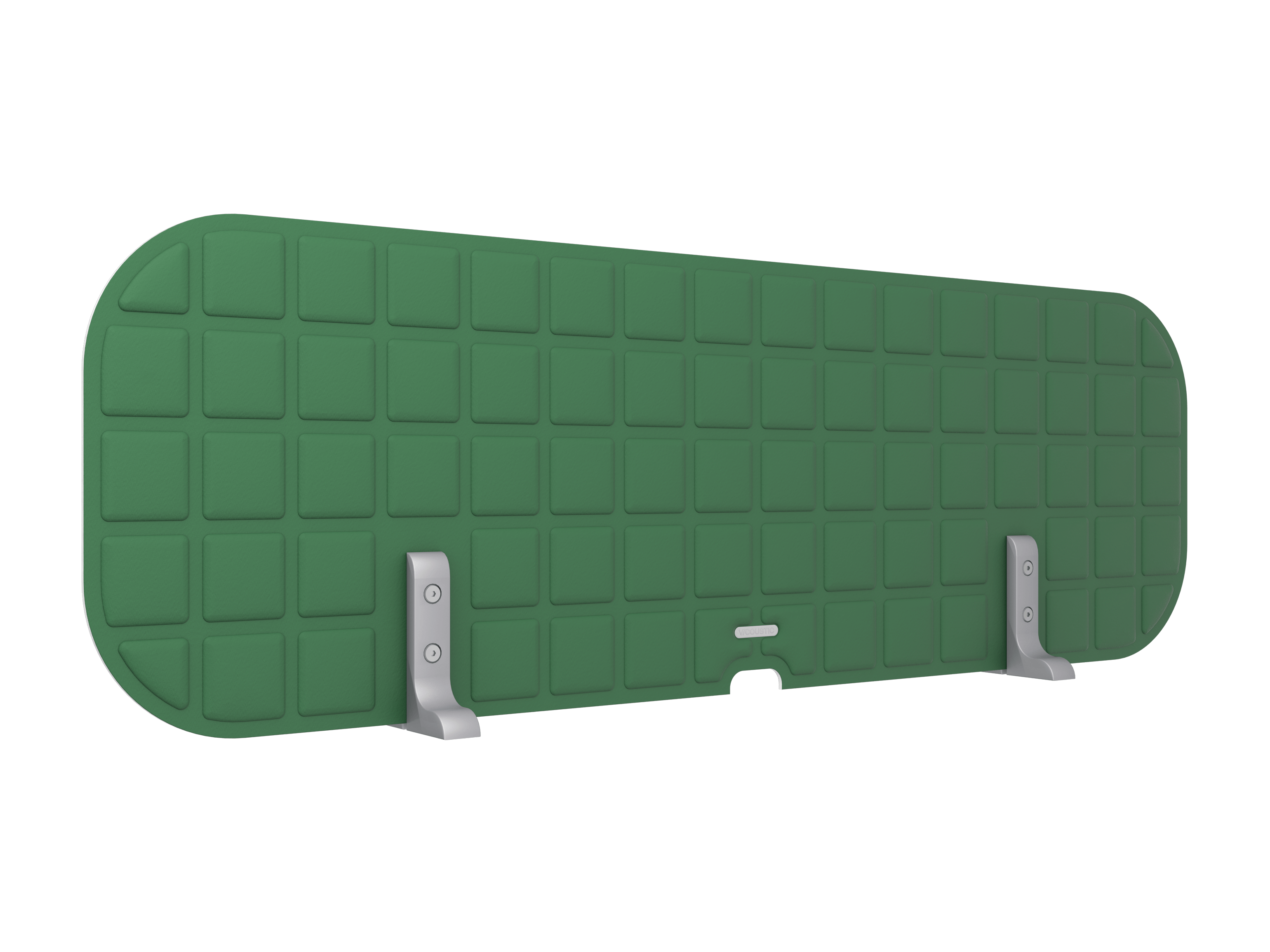 Vicoustic VicOffice Desk Top Sound Absorbing Acoustic Divider in Musk Green