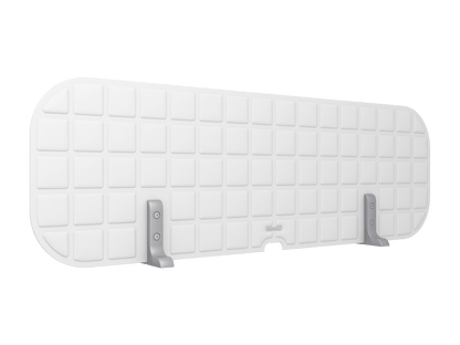 Vicoustic VicOffice Desk Top Sound Absorbing Acoustic Divider in Natural White