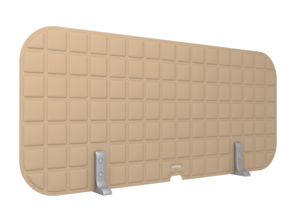 Vicoustic VicOffice Desk Top Sound Absorbing Acoustic Divider in Beige