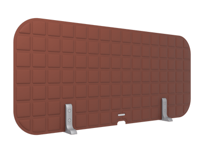 Vicoustic VicOffice Desk Top Sound Absorbing Acoustic Divider in Brown