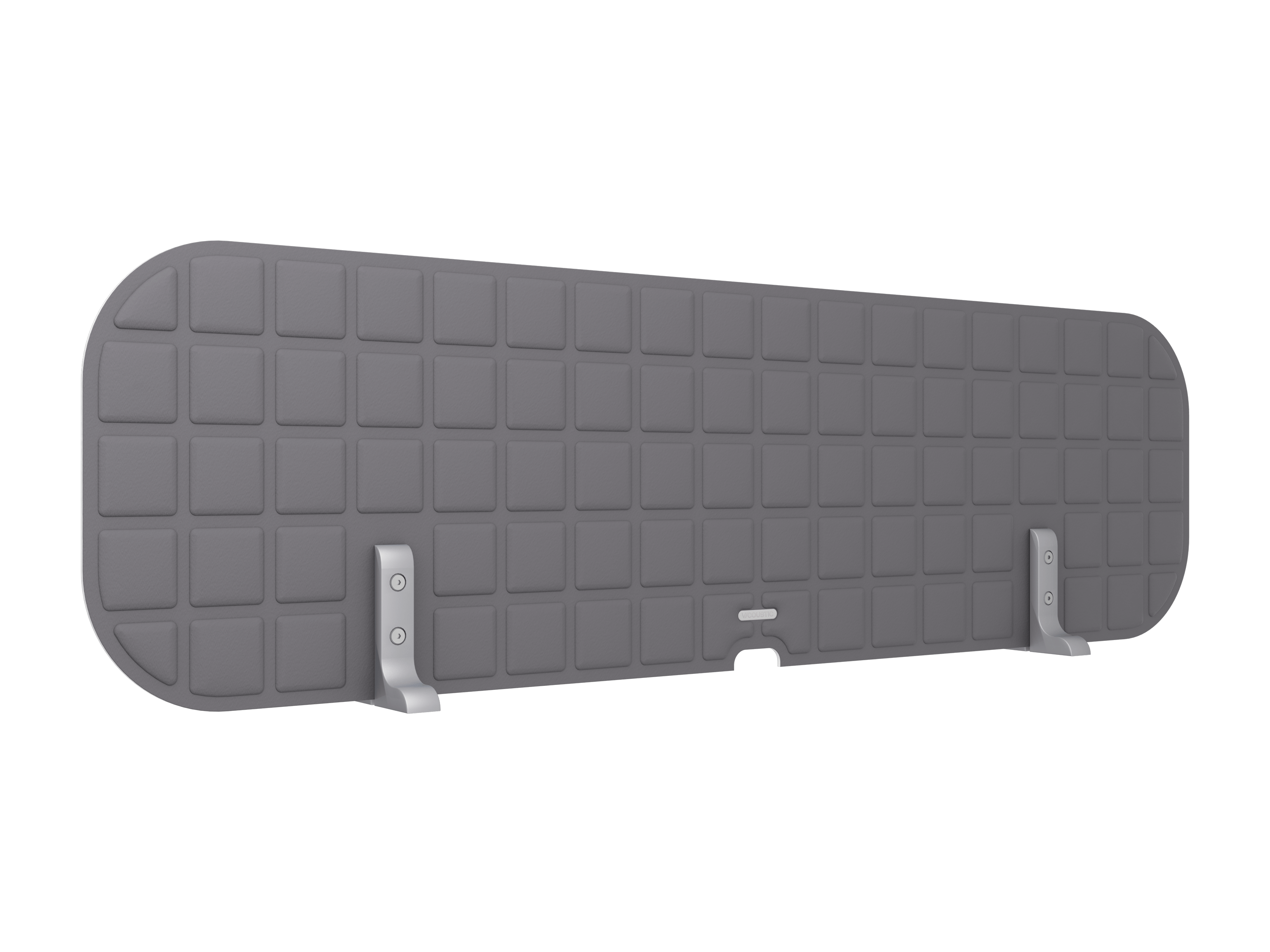 Vicoustic VicOffice Desk Top Sound Absorbing Acoustic Divider in Grey