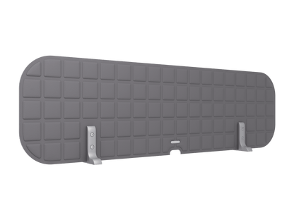 Vicoustic VicOffice Desk Top Sound Absorbing Acoustic Divider in Grey