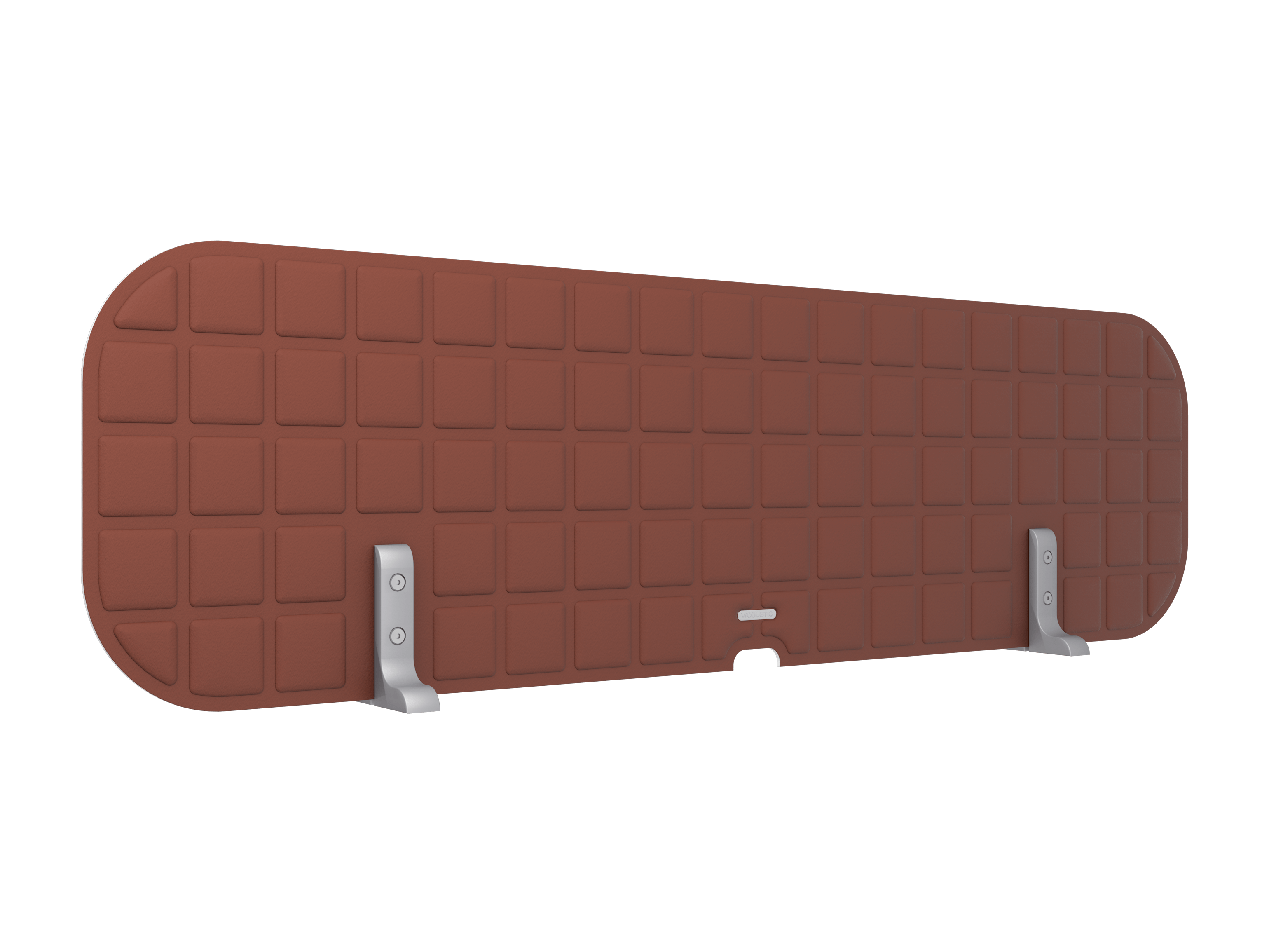 Vicoustic VicOffice Desk Top Sound Absorbing Acoustic Divider in Brown