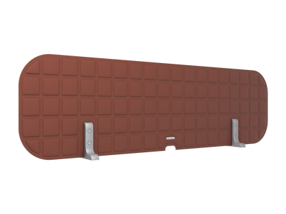 Vicoustic VicOffice Desk Top Sound Absorbing Acoustic Divider in Brown
