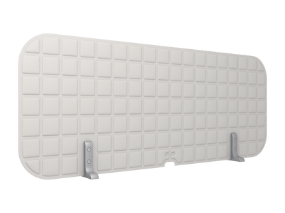 Vicoustic VicOffice Desk Top Sound Absorbing Acoustic Divider in Light Grey