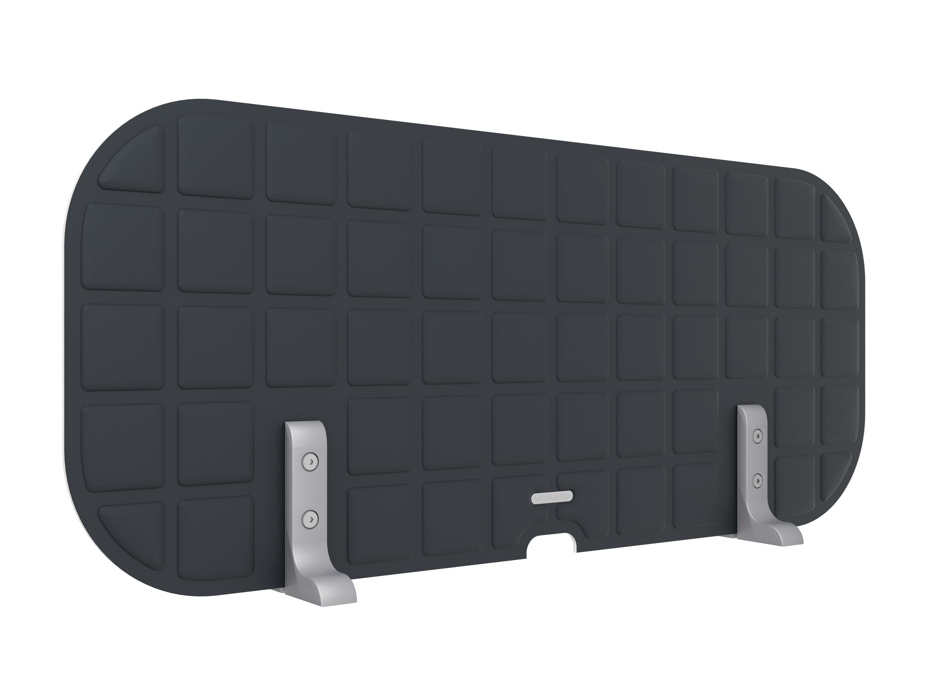 Vicoustic VicOffice Desk Top Sound Absorbing Acoustic Divider in Black