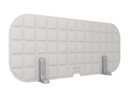 Vicoustic VicOffice Desk Top Sound Absorbing Acoustic Divider in Light Grey