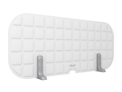 Vicoustic VicOffice Desk Top Sound Absorbing Acoustic Divider in Natural White