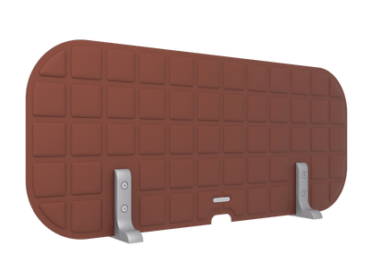 Vicoustic VicOffice Desk Top Sound Absorbing Acoustic Divider in Brown