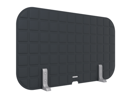 Vicoustic VicOffice Desk Top Sound Absorbing Acoustic Divider in Black