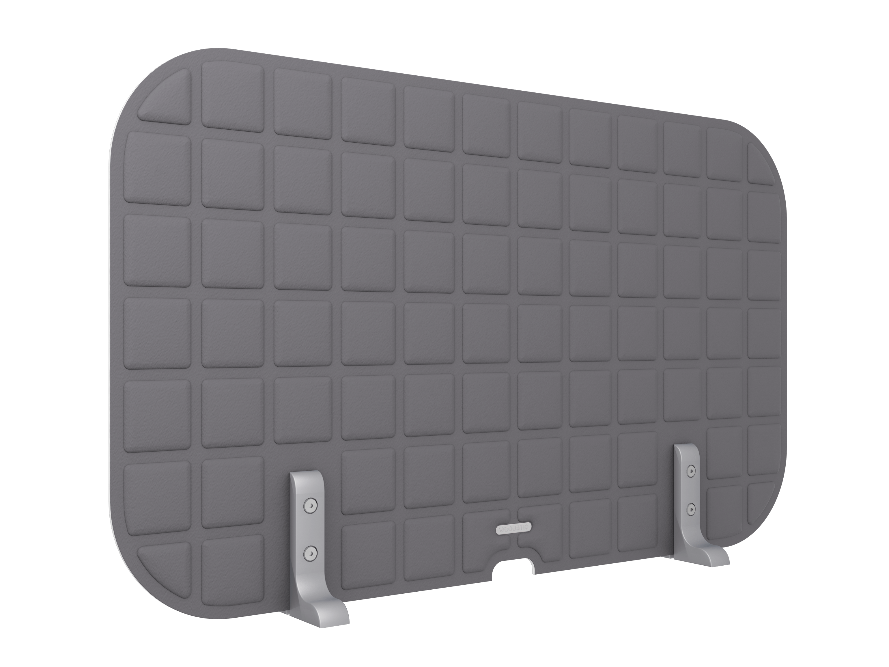 Vicoustic VicOffice Desk Top Sound Absorbing Acoustic Divider in Grey