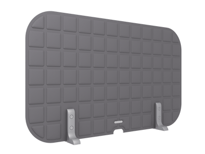 Vicoustic VicOffice Desk Top Sound Absorbing Acoustic Divider in Grey