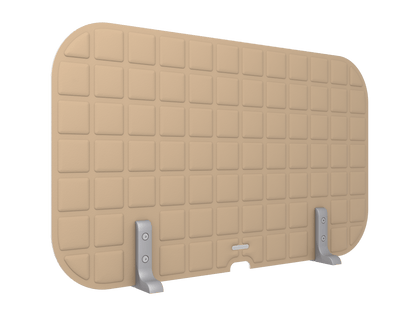 Vicoustic VicOffice Desk Top Sound Absorbing Acoustic Divider in Beige