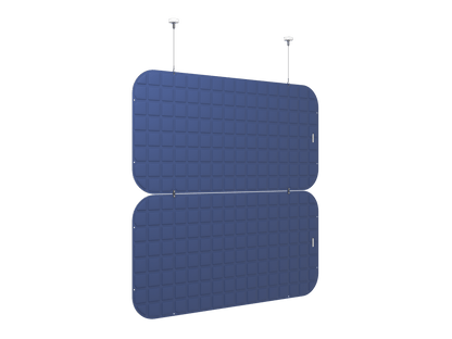 Vicoustic VicOffice Suspended Divider Sound Absorbing Acoustic Divider in Blue