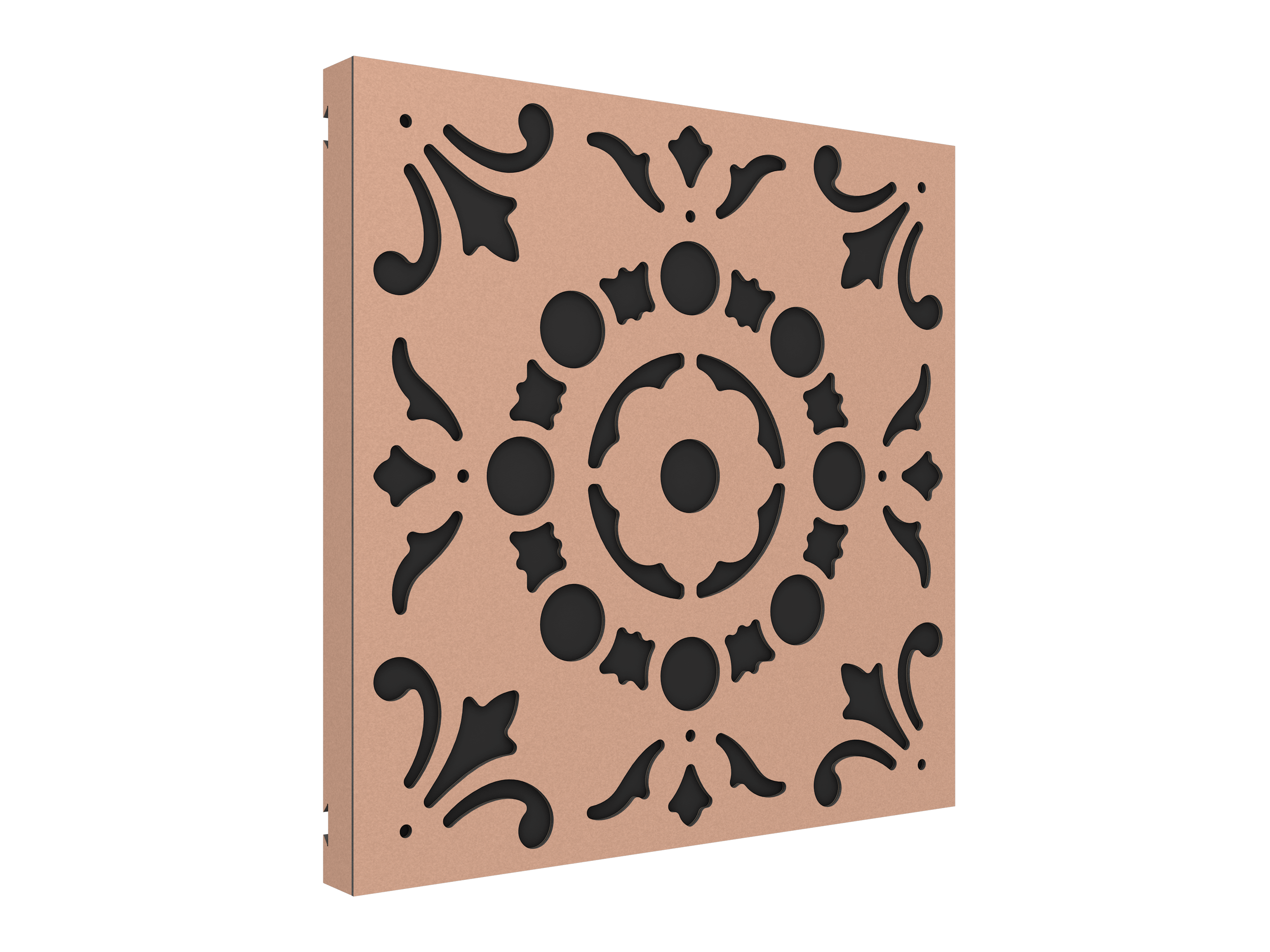 Vicoustic VicPattern Ultra Lotus Sound Absorbing Acoustic Panel in Metallic Copper