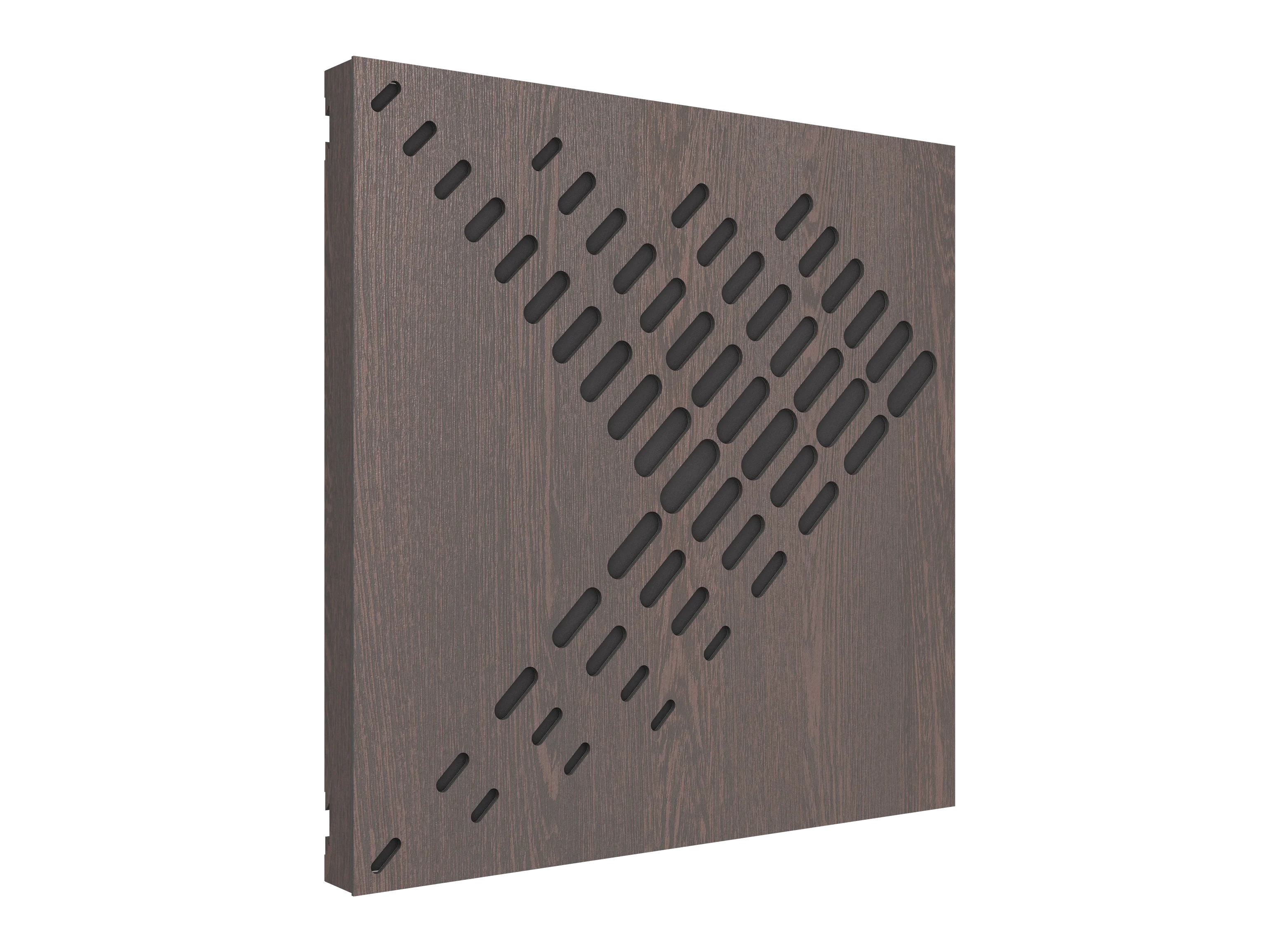 Vicoustic VicPattern Ultra Reflex Sound Absorbing Acoustic Panel in Dark Wenge