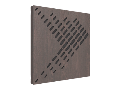 Vicoustic VicPattern Ultra Reflex Sound Absorbing Acoustic Panel in Dark Wenge