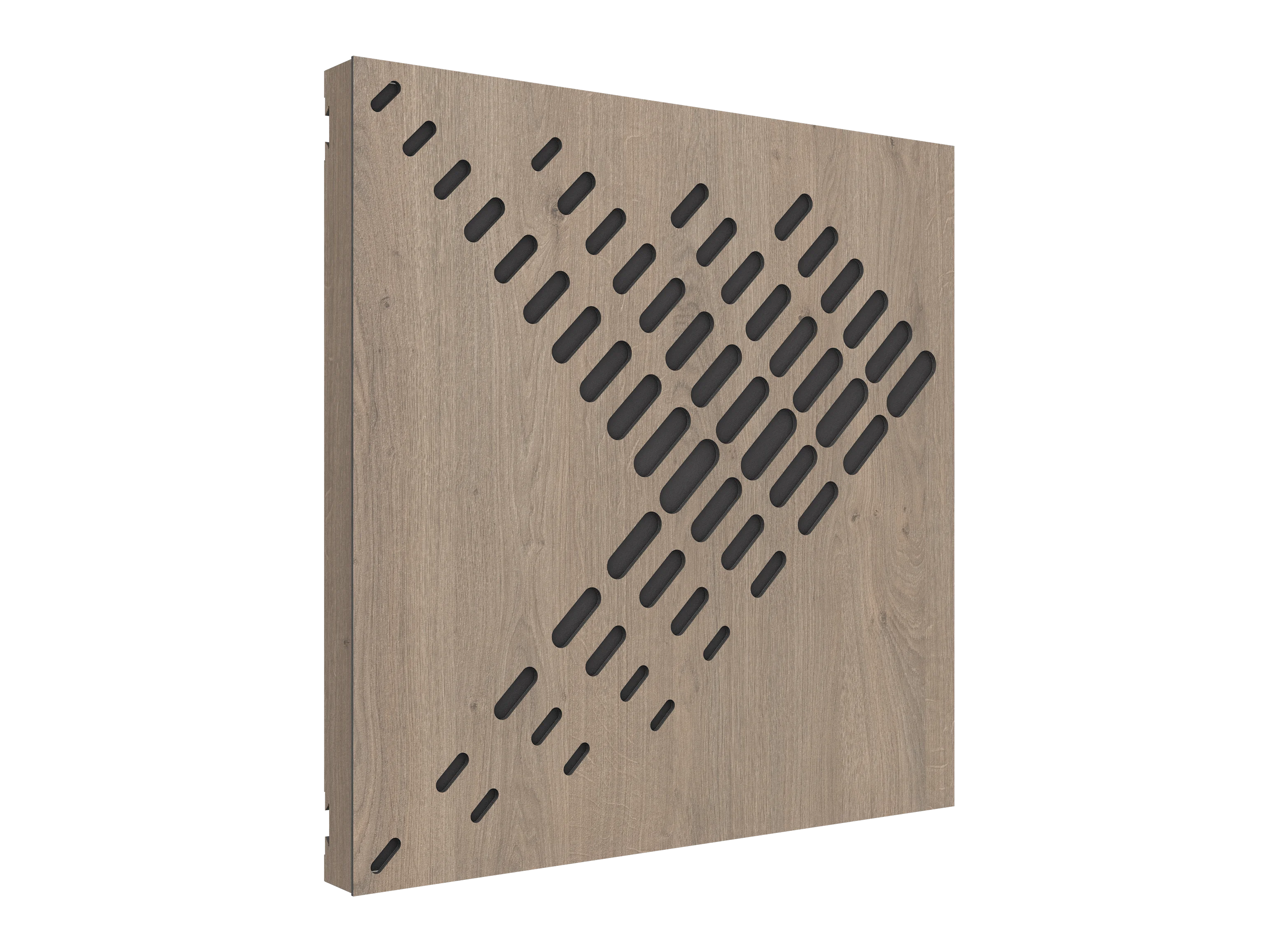 Vicoustic VicPattern Ultra Reflex MKII Sound Absorbing Acoustic Panel in Brown Oak