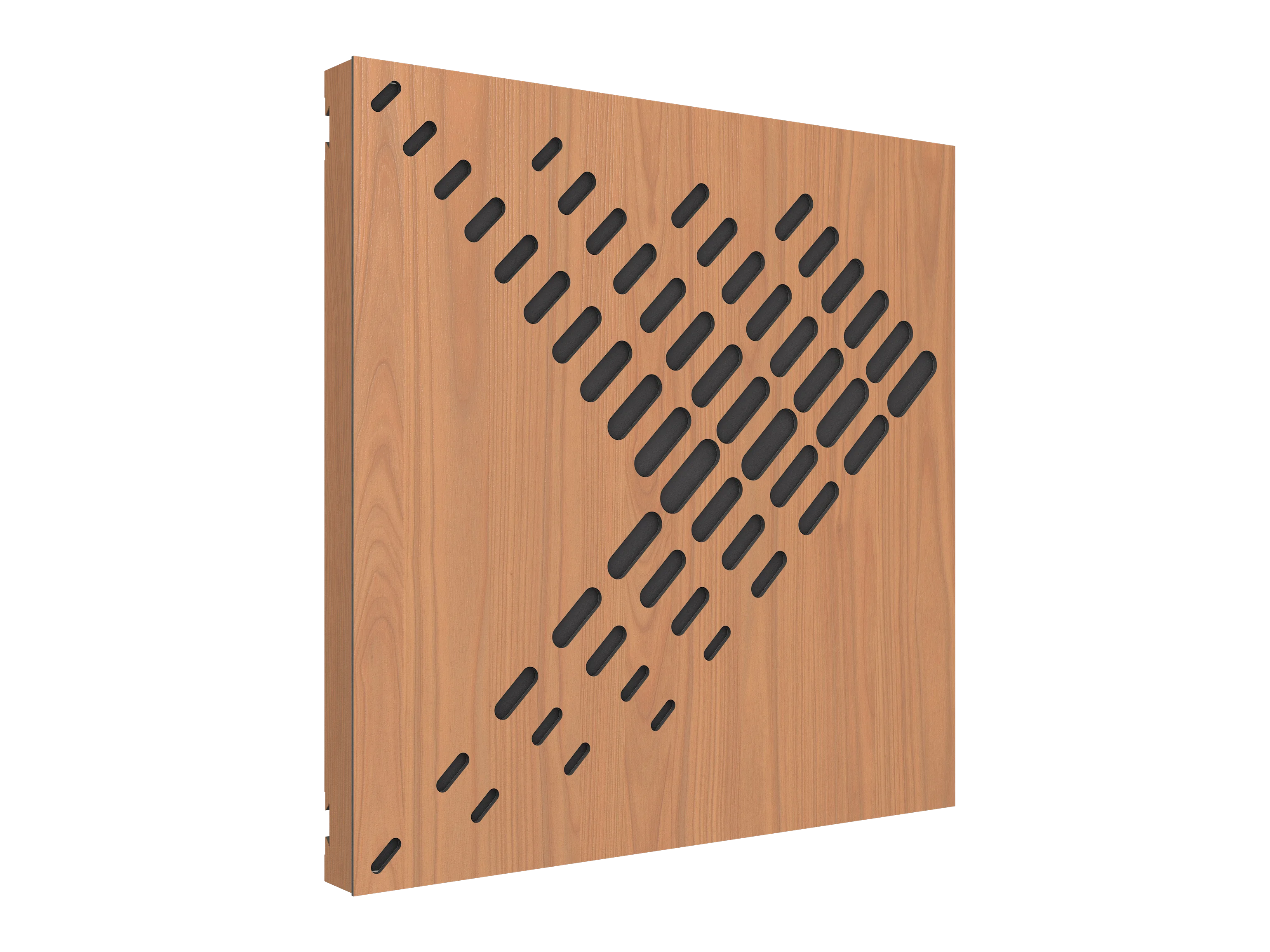 Vicoustic VicPattern Ultra Reflex Sound Absorbing Acoustic Panel in Locarno Cherry