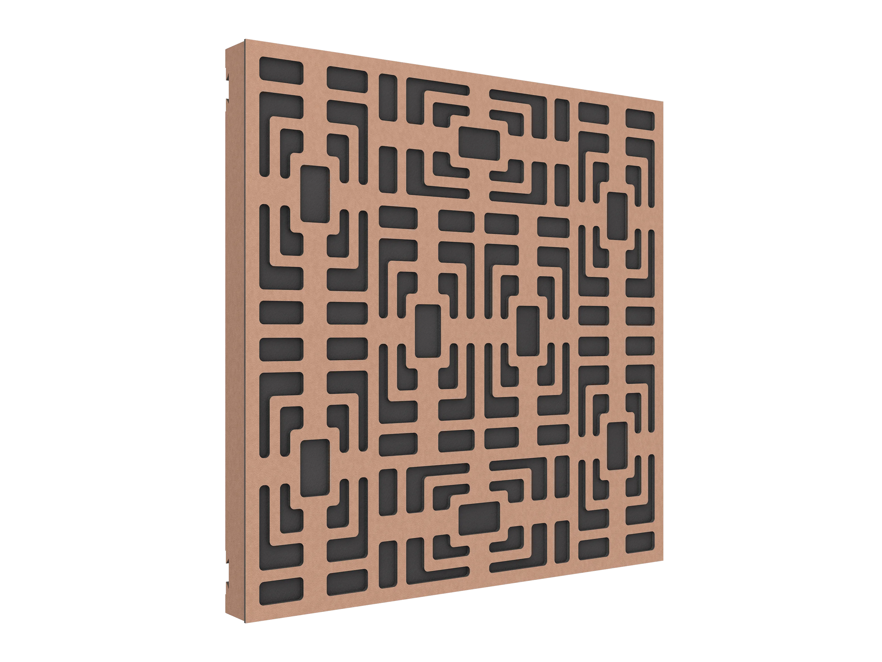 Vicoustic VicPattern Ultra Symmetric Sound Absorbing Acoustic Panel in Metallic Copper