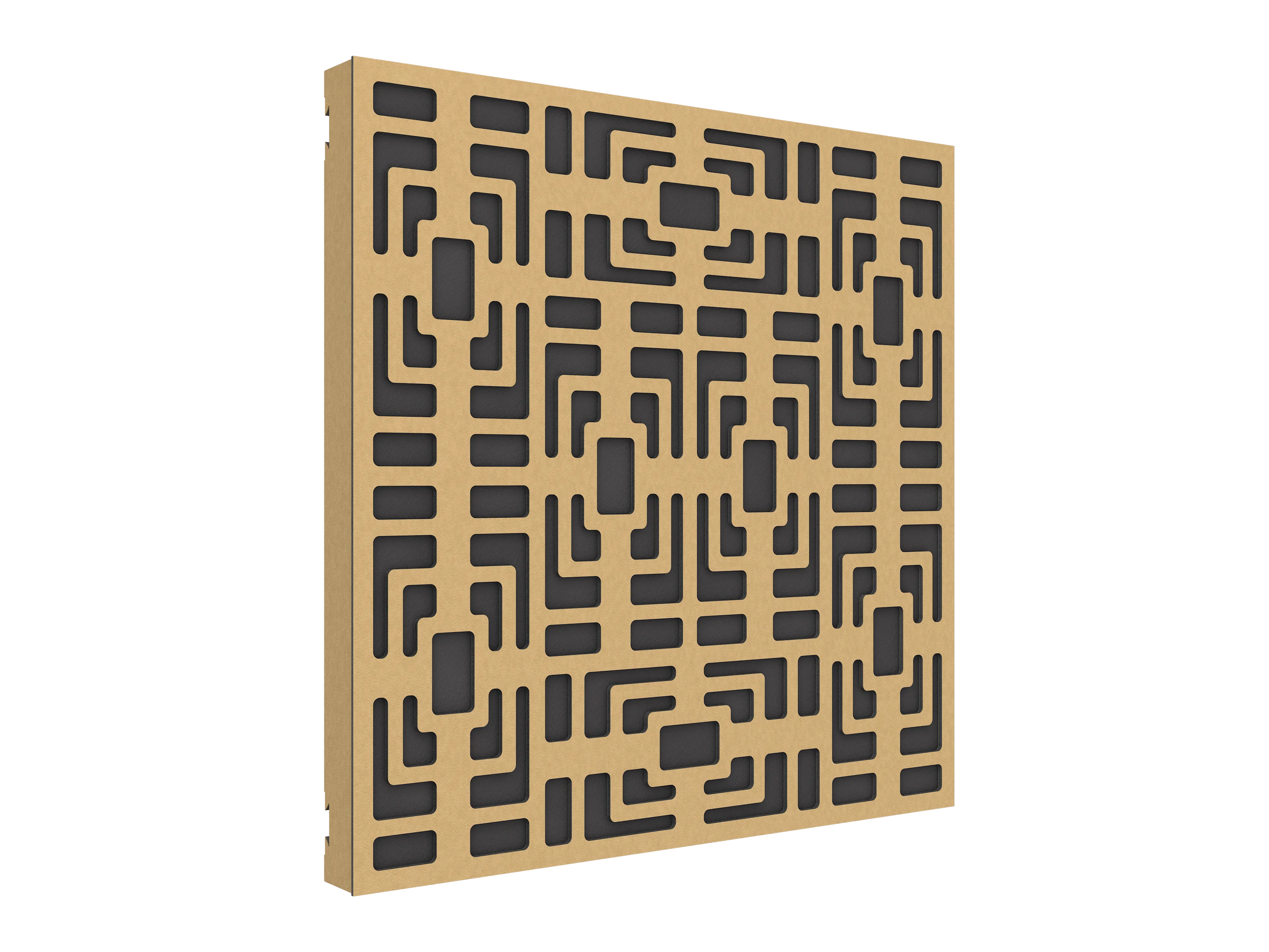 Vicoustic VicPattern Ultra Symmetric Sound Absorbing Acoustic Panel in Metallic Gold