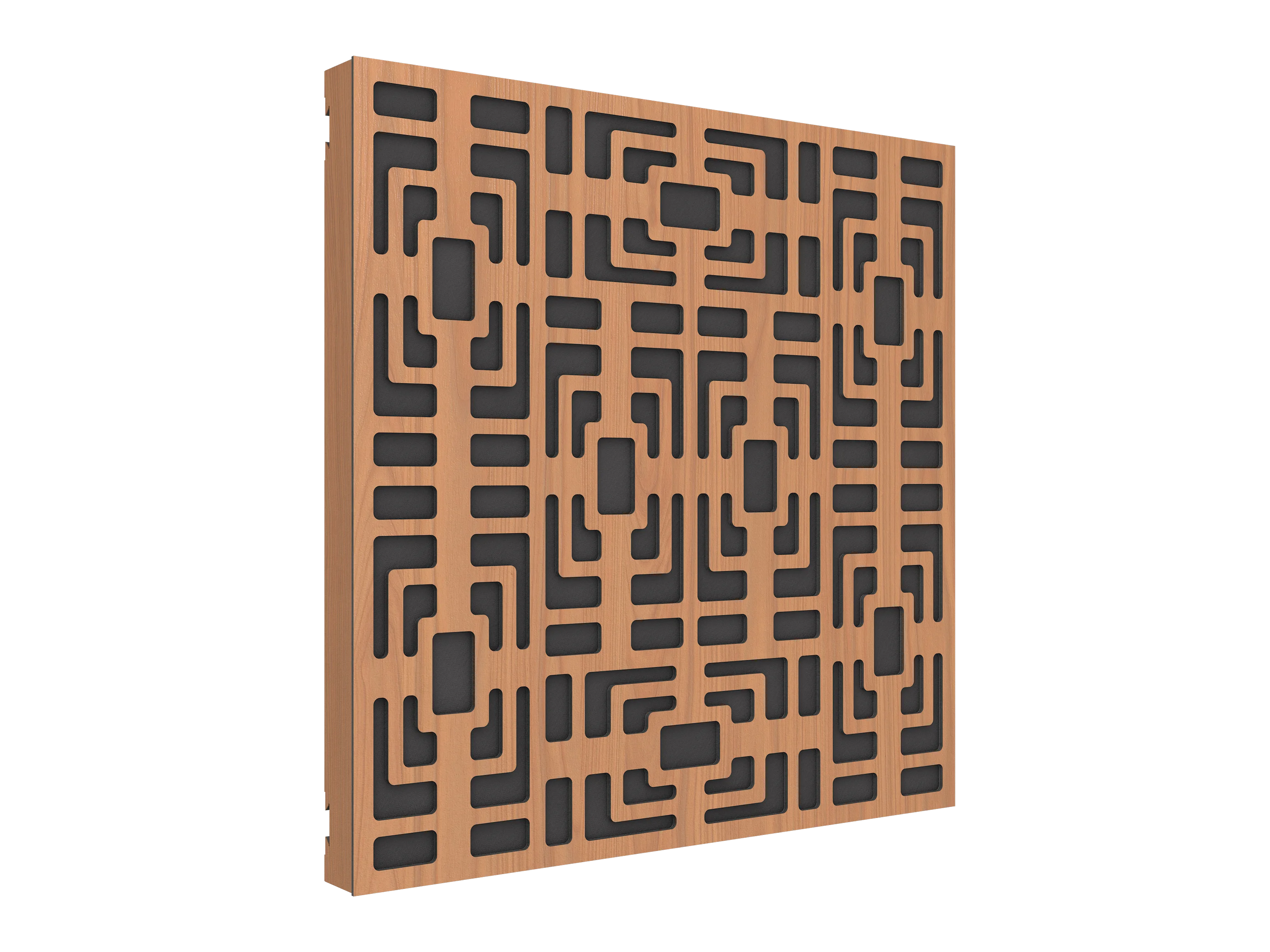 Vicoustic VicPattern Ultra Symmetric MKII Sound Absorbing Acoustic Panel in Locarno Cherry