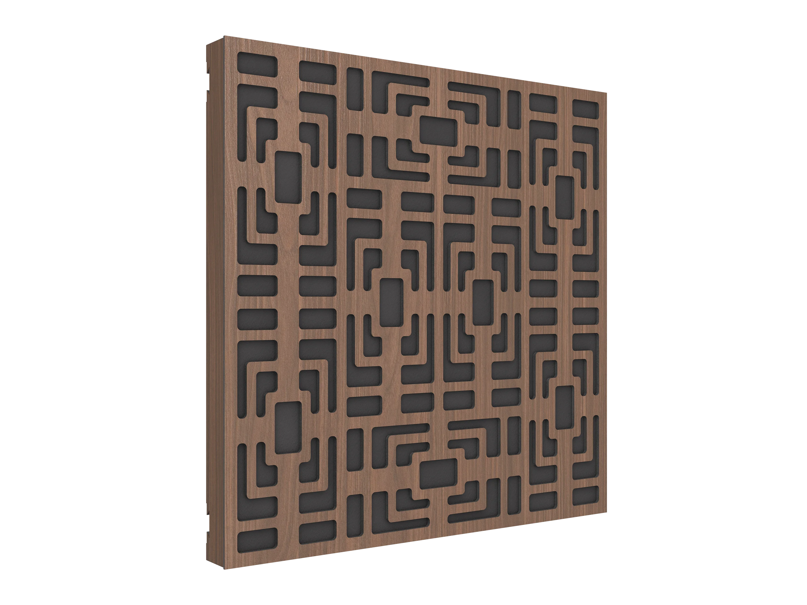 Vicoustic VicPattern Ultra Symmetric MKII Sound Absorbing Acoustic Panel in Dark Walnut