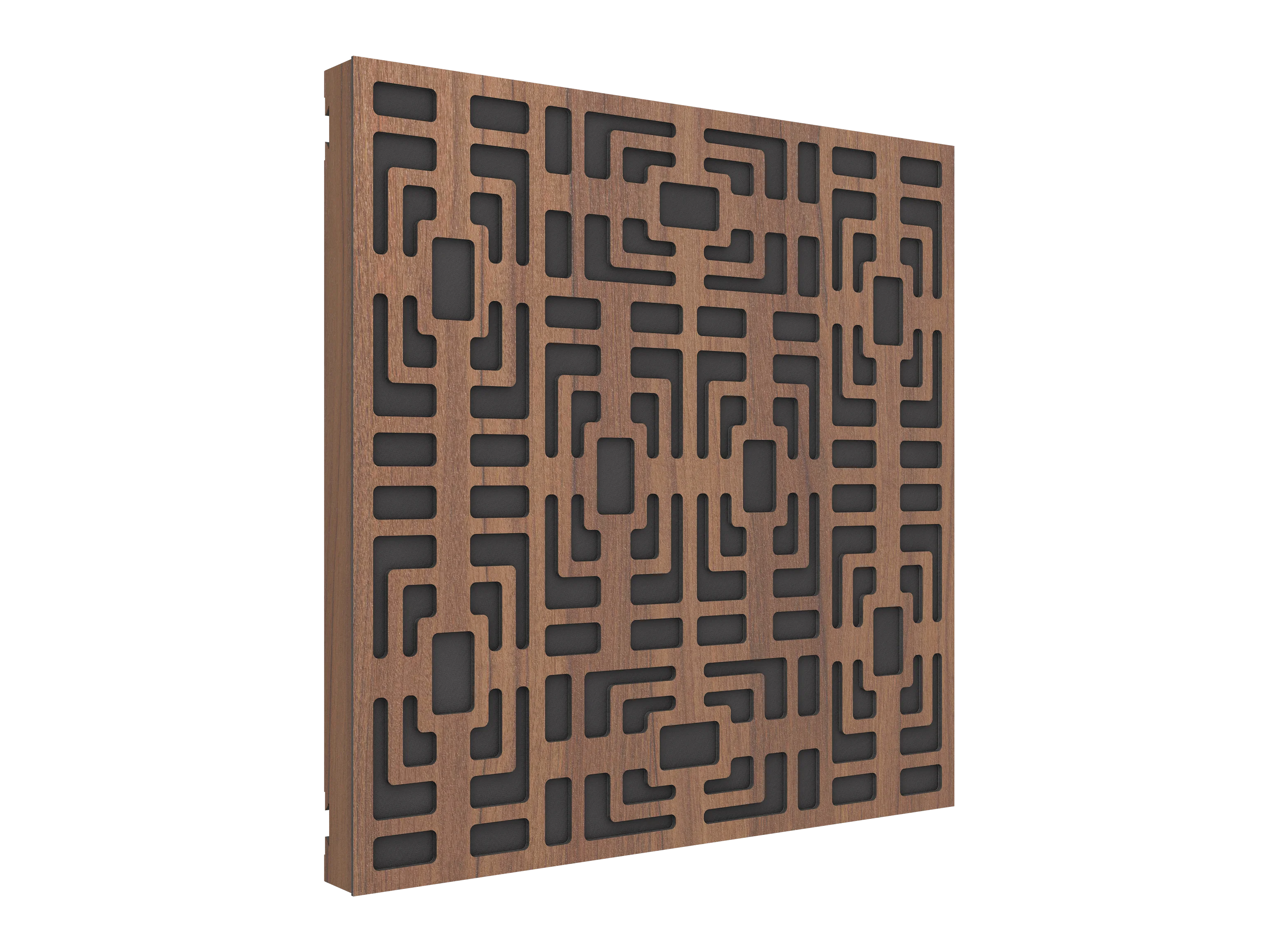 Vicoustic VicPattern Ultra Symmetric MKII Sound Absorbing Acoustic Panel in Natural Walnut