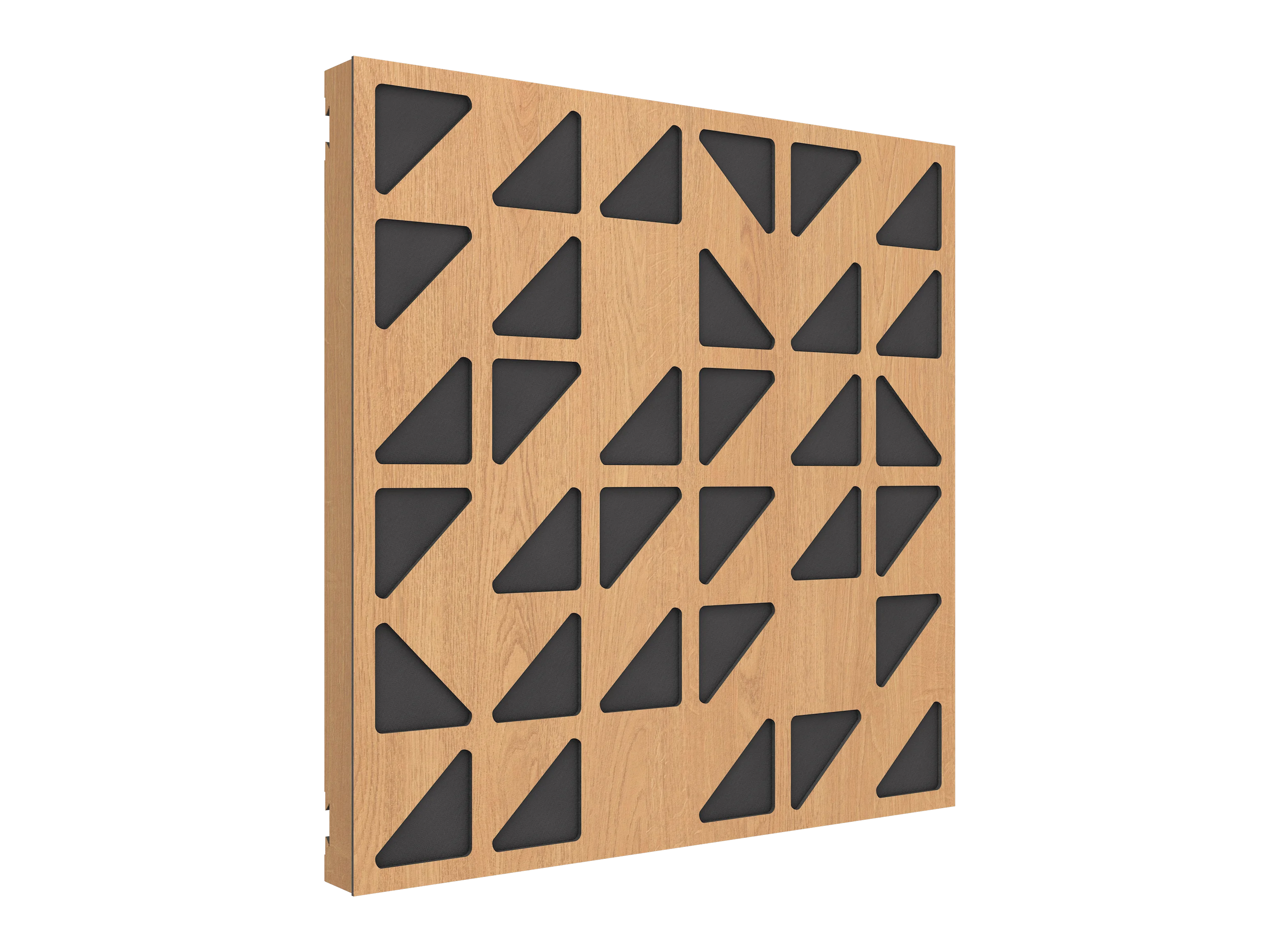 Vicoustic VicPattern Ultra Triangles MKII Sound Absorbing Acoustic Panel in Natural Oak