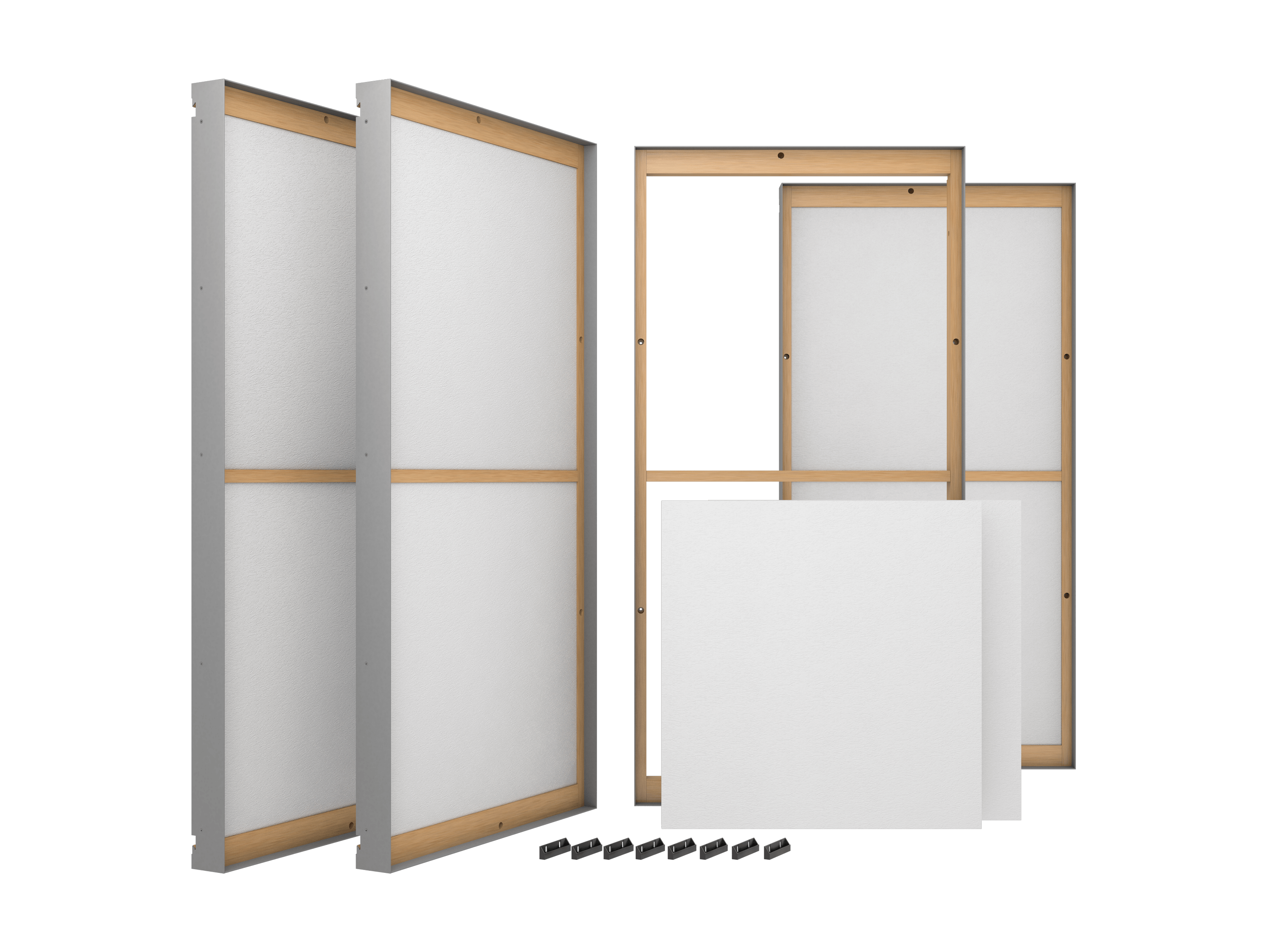 Vicoustic VicSpacer Plus Sound Absorbing Acoustic Panel Accessory in Grey Matte