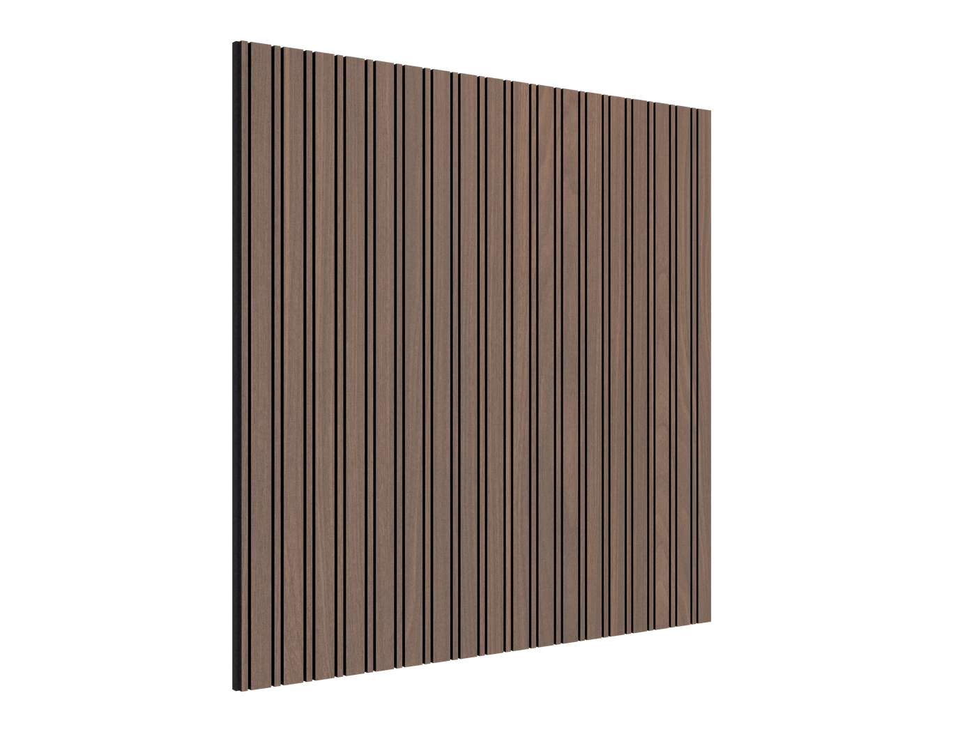Vicoustic VicStrip Double Square - Dark Walnut + Black PET