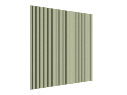Vicoustic VicStrip Lite Double Square Slat Panel in HD PET Acoustic Panel in Gleam