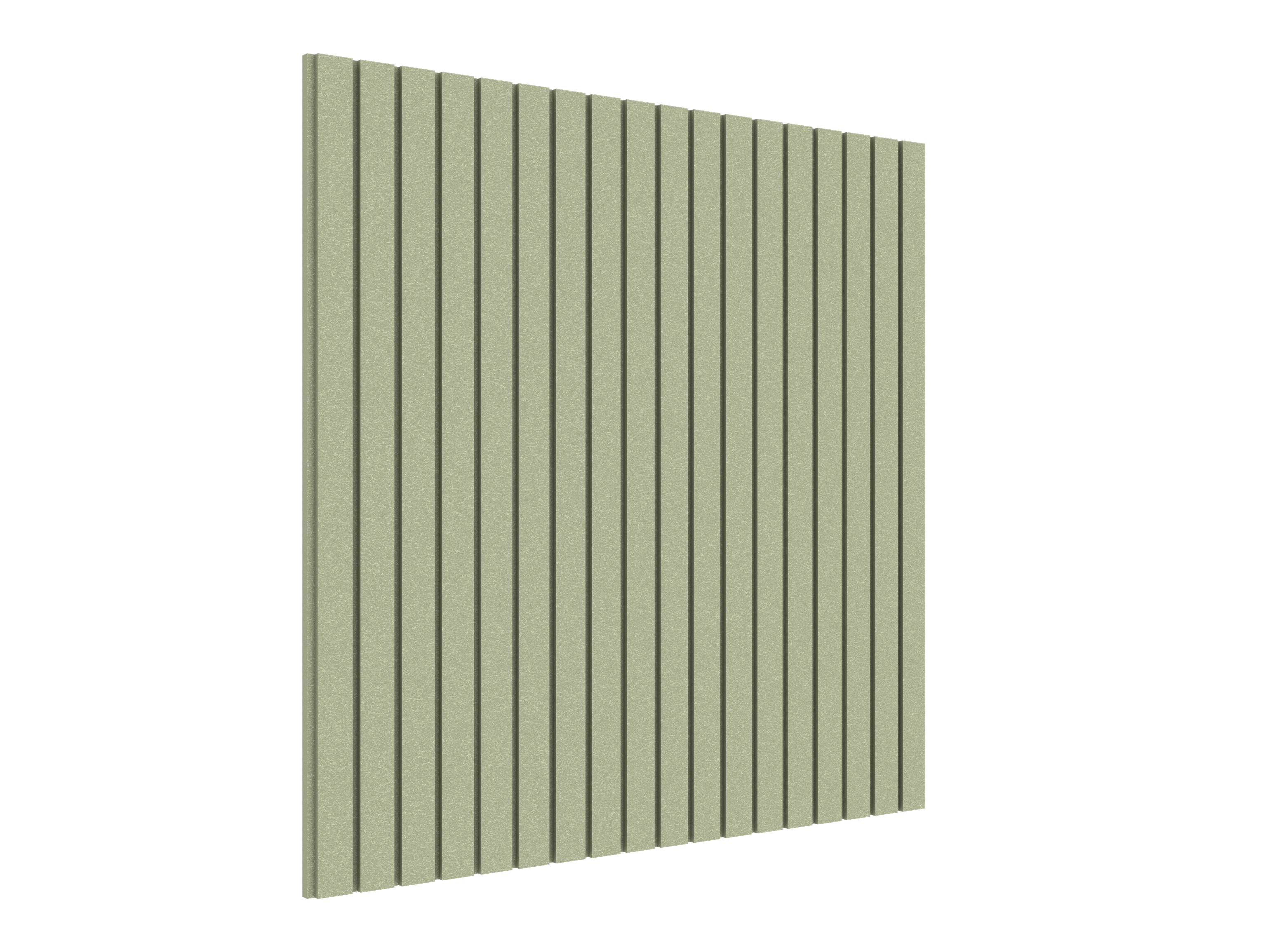 Vicoustic VicStrip Lite Square Slat Panel in HD PET Acoustic Panel in Gleam