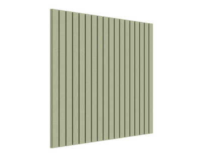 Vicoustic VicStrip Lite Square Slat Panel in HD PET Acoustic Panel in Gleam