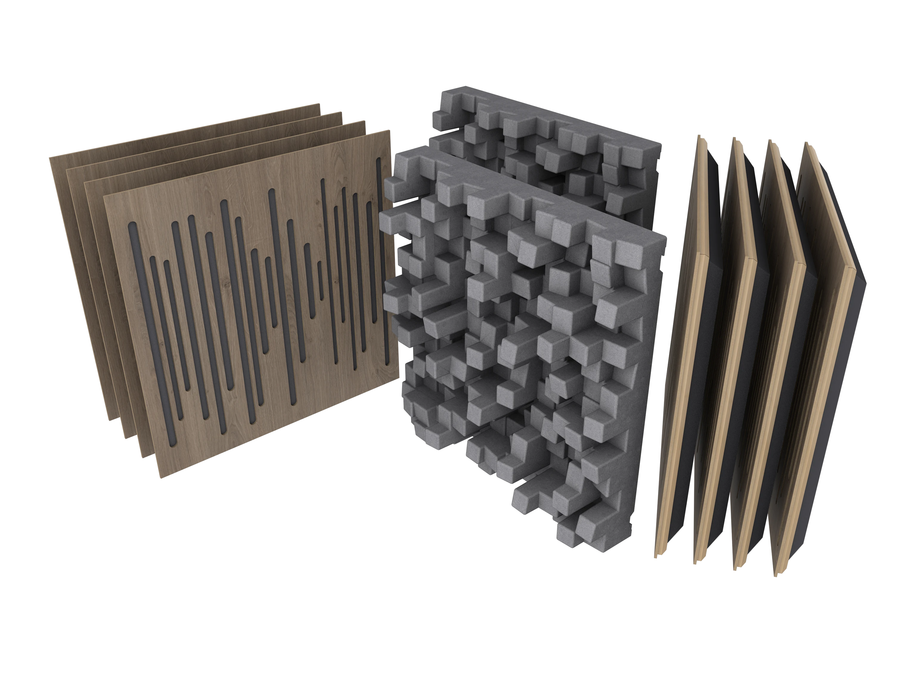 VicStudio Box MKII Sound Absorption and Diffusion Acoustic Kit – Vicoustic