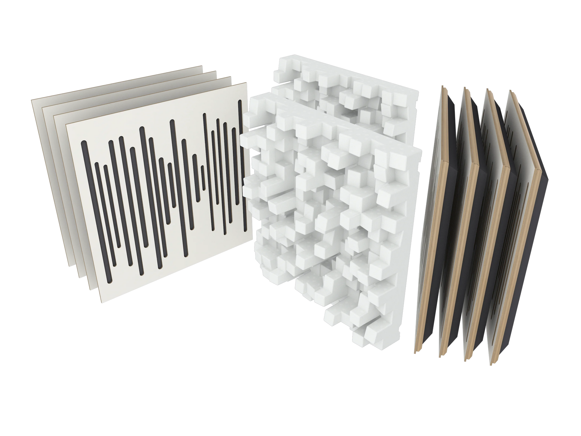 VicStudio Box MKII Sound Absorption and Diffusion Acoustic Kit