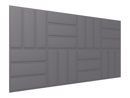 Vicoustic VicWallpaper VMT 120cm Deck Acoustic Panel Wallpaper in Grey