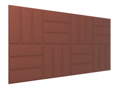 Vicoustic VicWallpaper VMT 120cm Deck Acoustic Panel Wallpaper in Brown