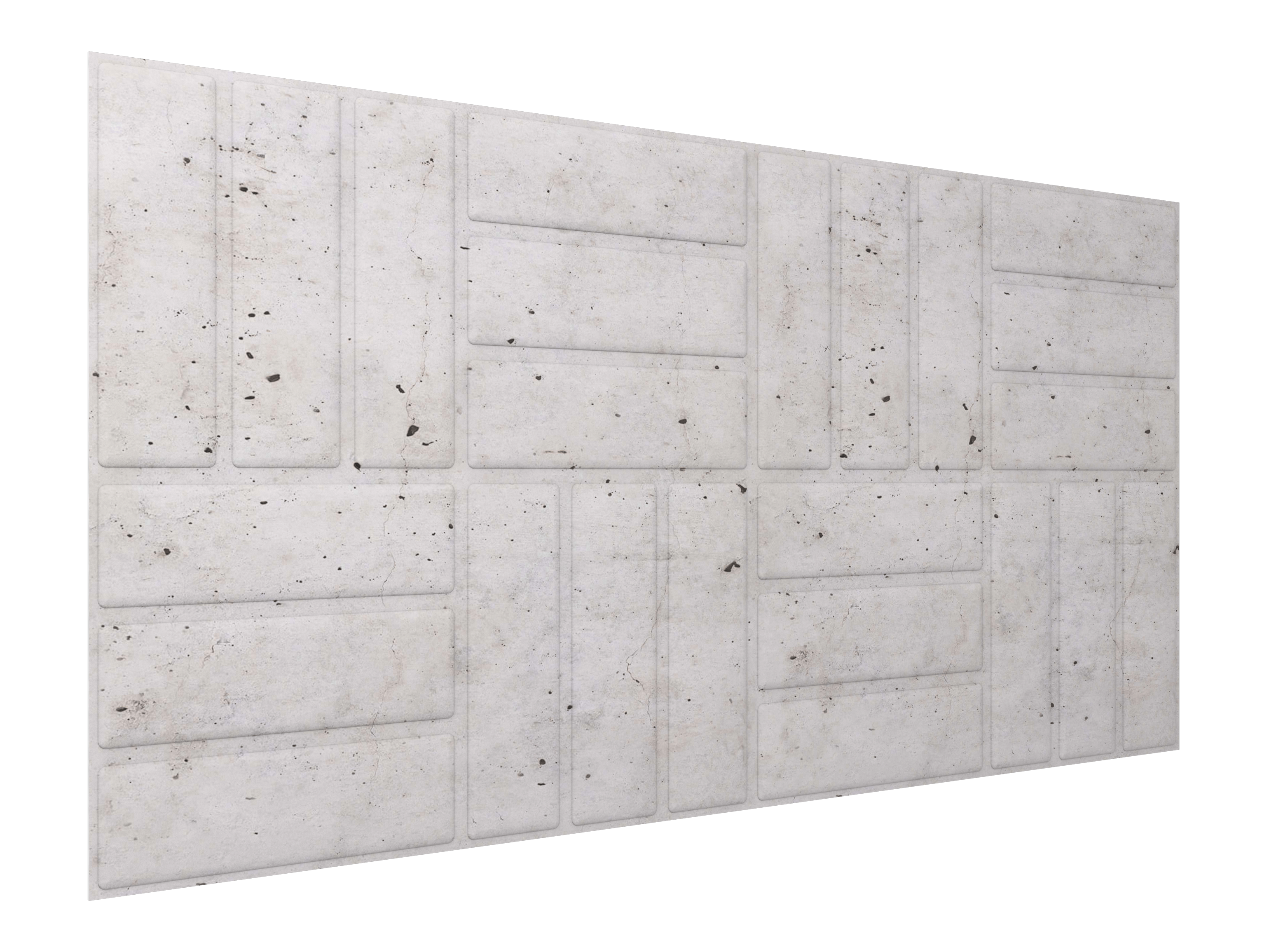 Vicoustic VicWallpaper VMT 120cm Deck Acoustic Panel Wallpaper in Concrete 1