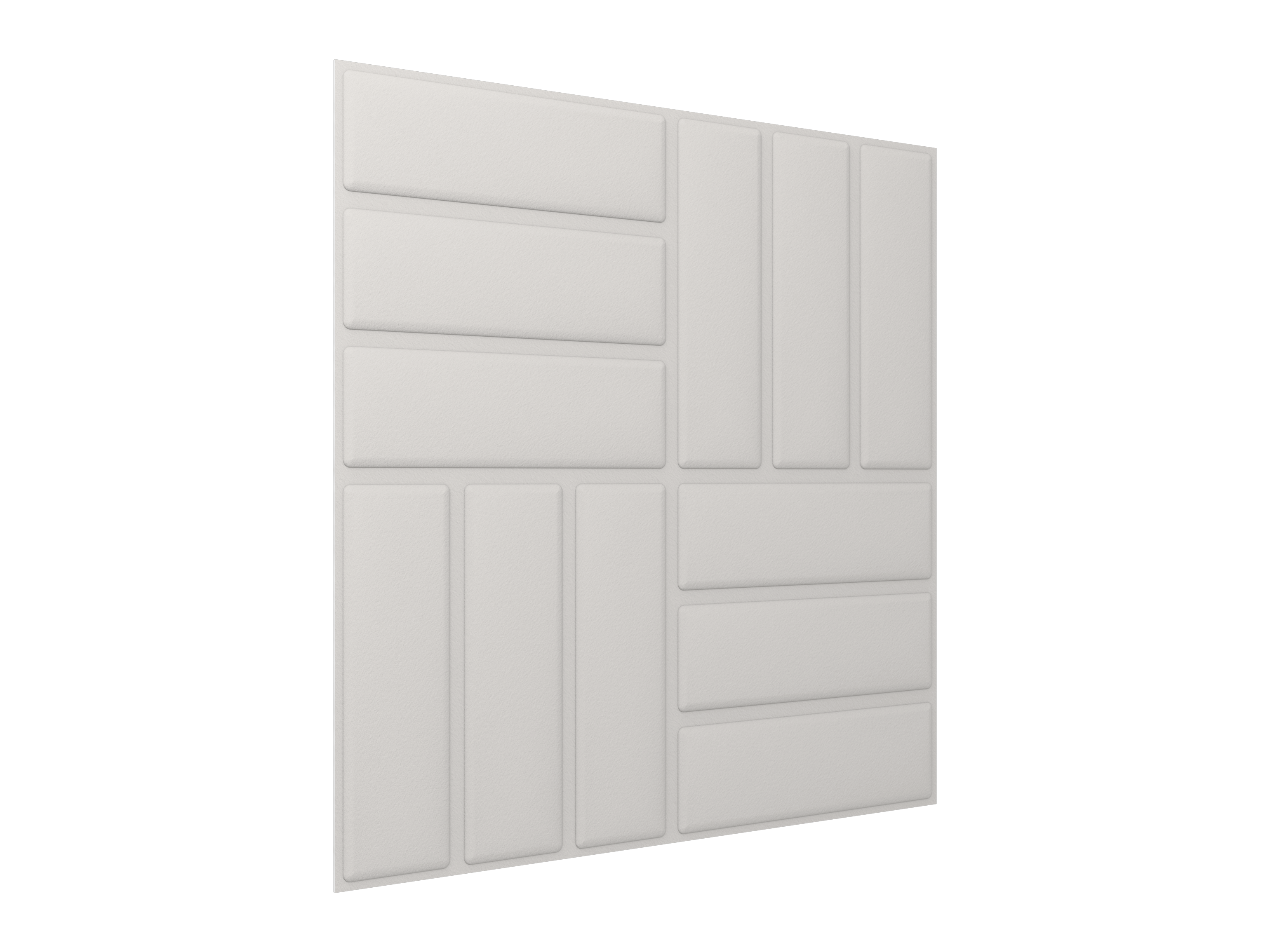 Vicoustic VicWallpaper VMT 60cm Deck Acoustic Panel Wallpaper in Light Grey