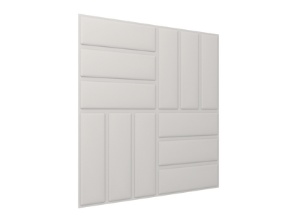 Vicoustic VicWallpaper VMT 60cm Deck Acoustic Panel Wallpaper in Light Grey