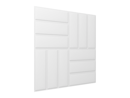 Vicoustic VicWallpaper VMT 60cm Deck Acoustic Panel Wallpaper in Natural White