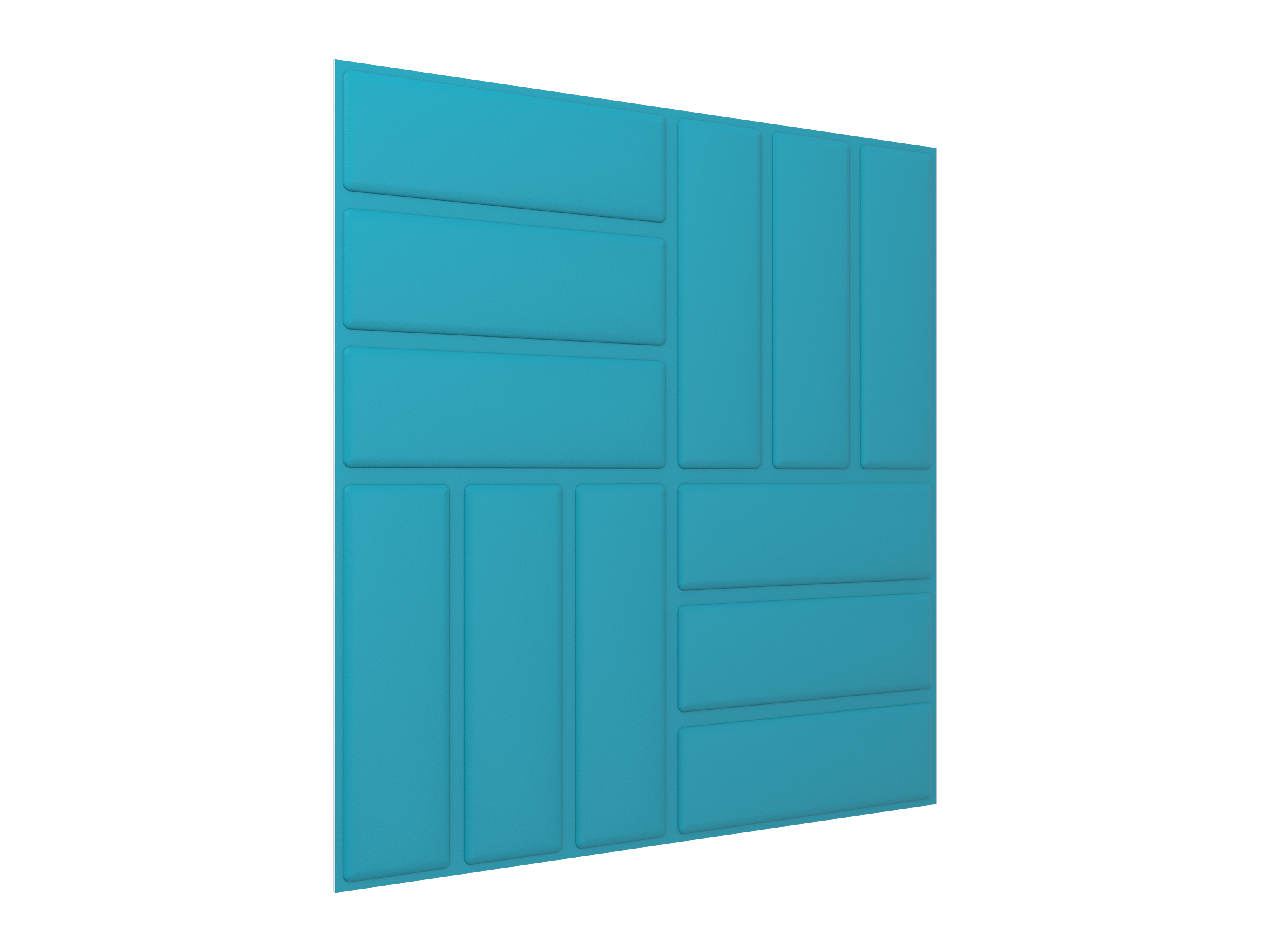 Vicoustic VicWallpaper VMT 60cm Deck Acoustic Panel Wallpaper in Bondi Blue