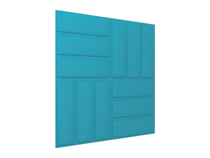 Vicoustic VicWallpaper VMT 60cm Deck Acoustic Panel Wallpaper in Bondi Blue